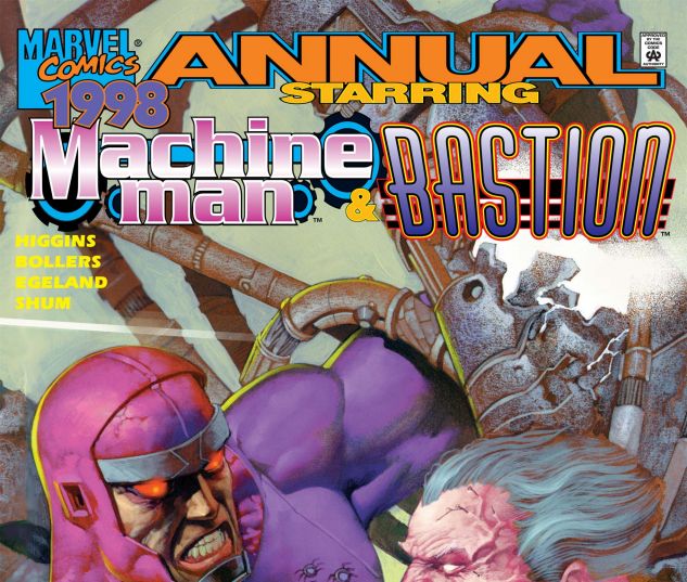 Cover for Machine Man Bastion Annual