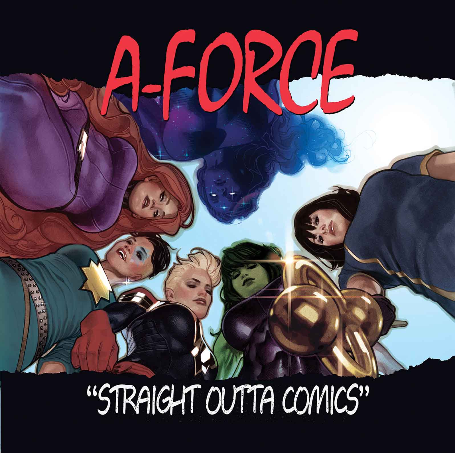 A-Force (2016) #1 (Hughes Hip-&#8203;Hop Variant)