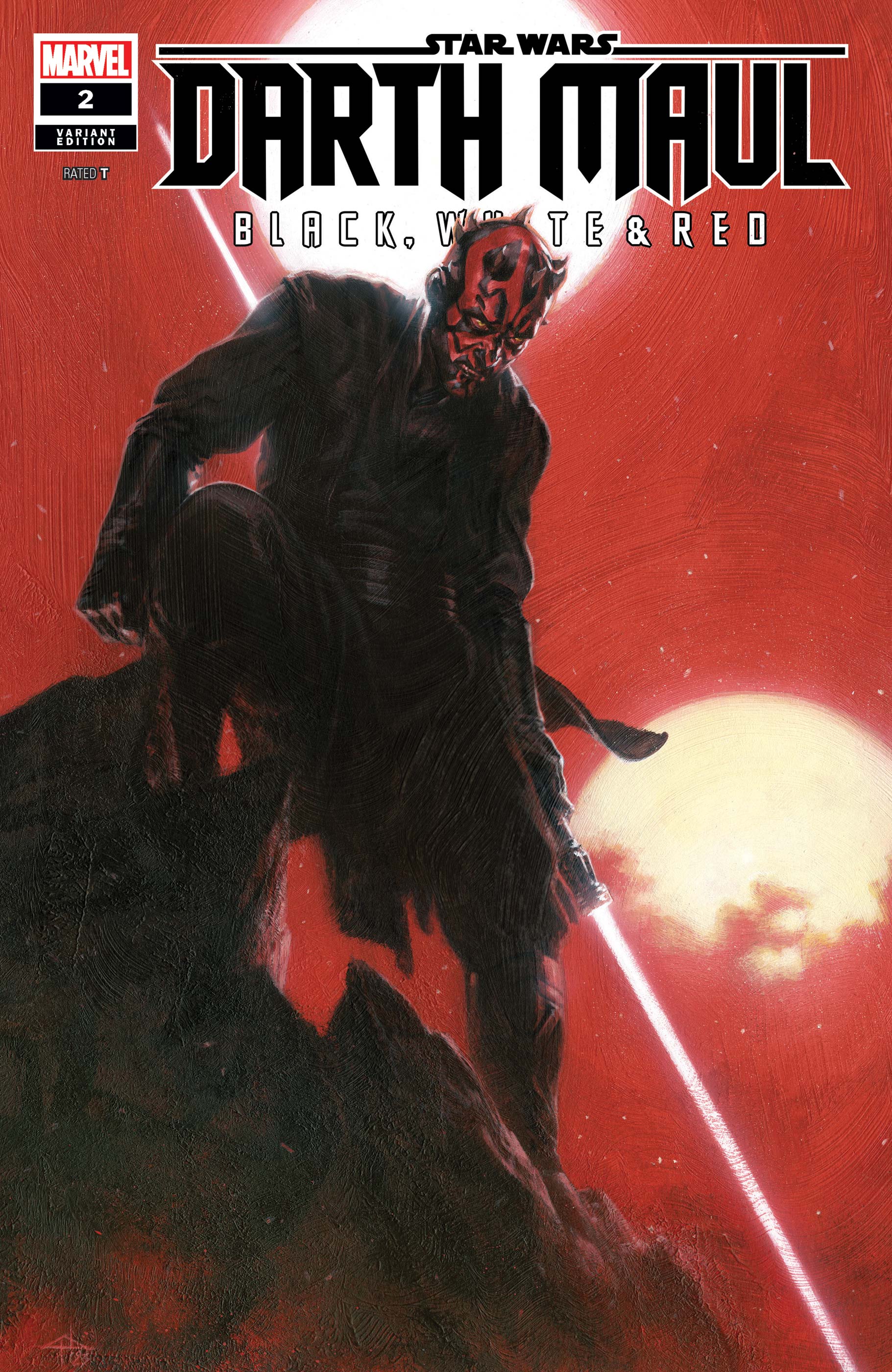 Star Wars: Darth Maul - Black, White & Red (2024) #2 (Variant)