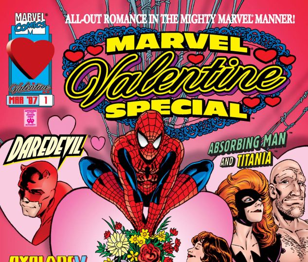 cover to Marvel Valentine Special (1997) #1