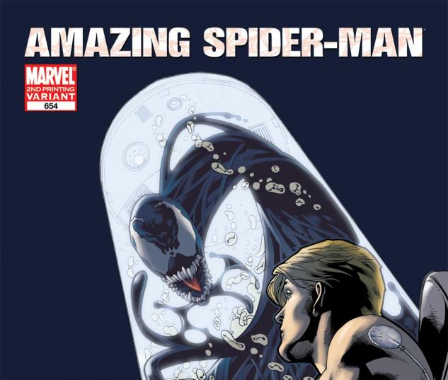 Amazing Spider-Man (1999) #654, 2nd Printing Variant