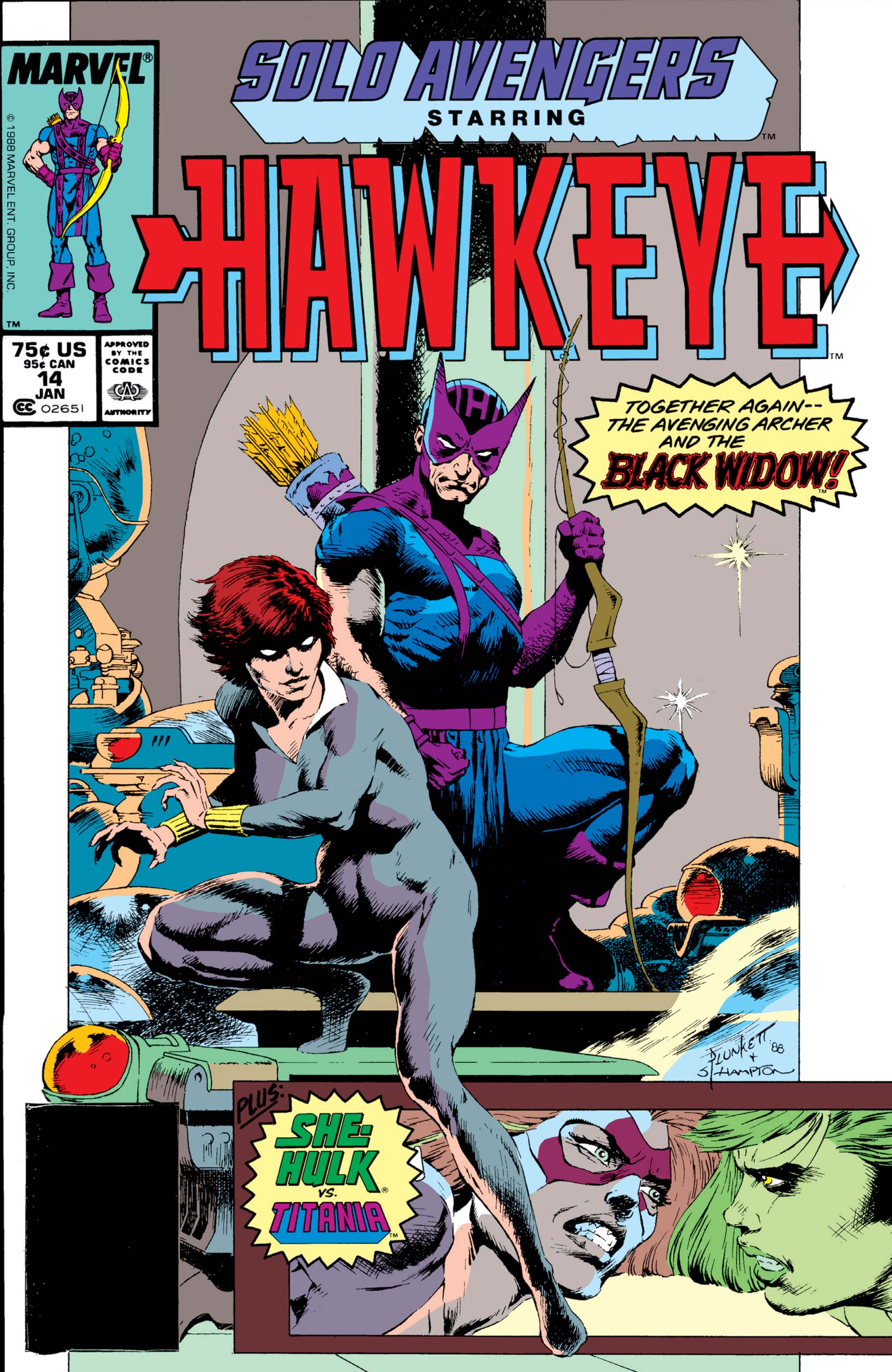Solo Avengers (1987) #14