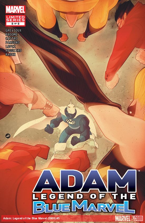 Adam: Legend of the Blue Marvel (2008) #5