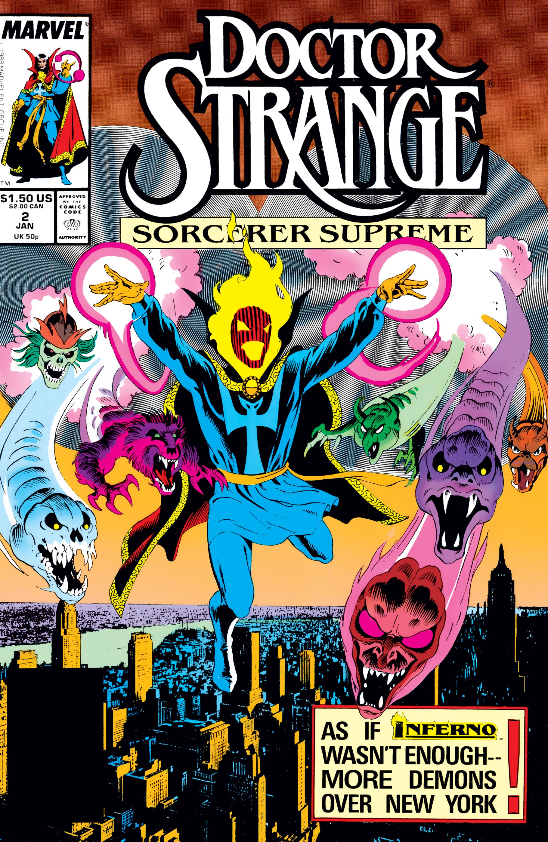 Doctor Strange, Sorcerer Supreme (1988) #2