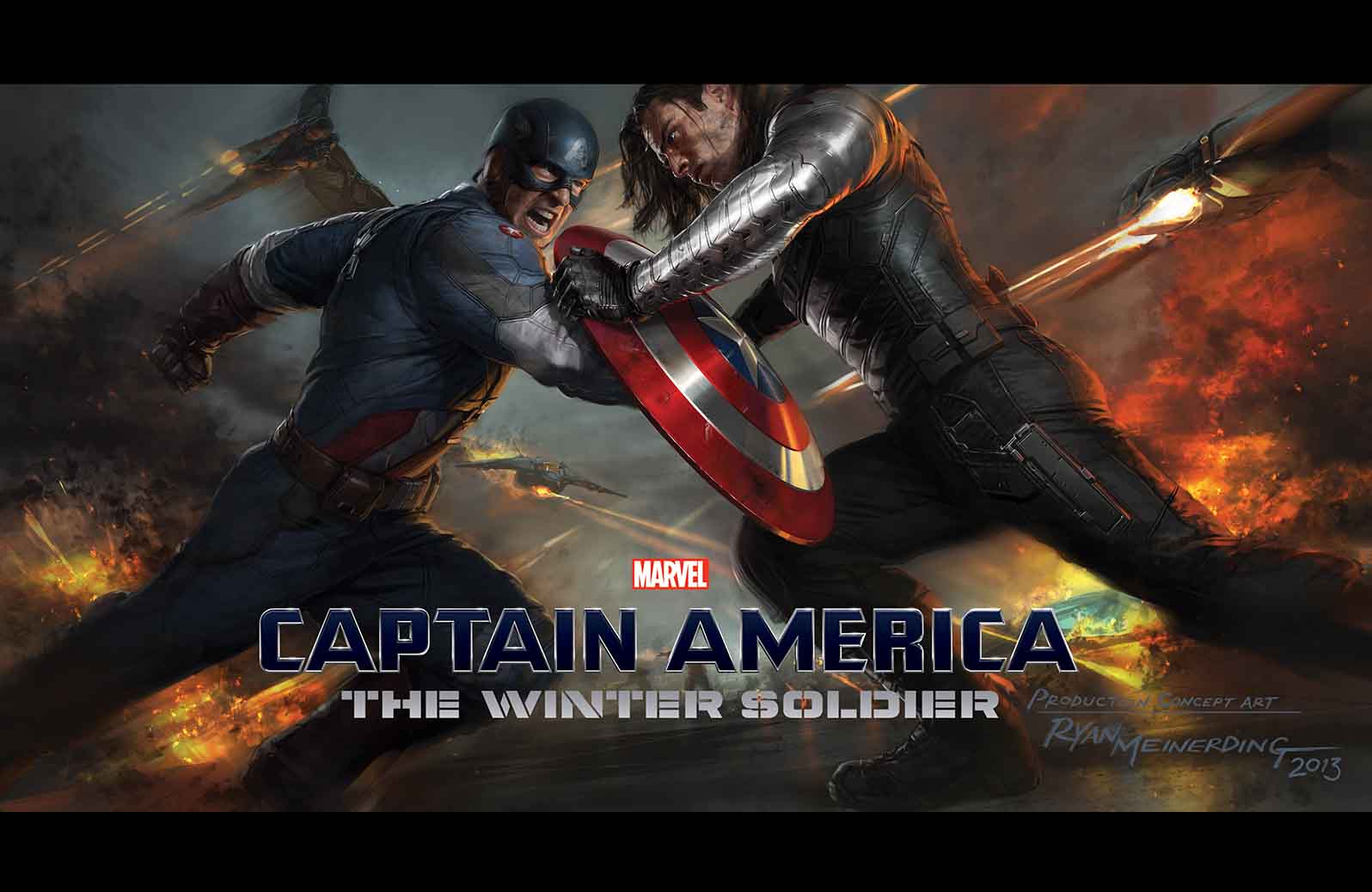 Marvel's Captain America: The Winter Soldier - The Art of the