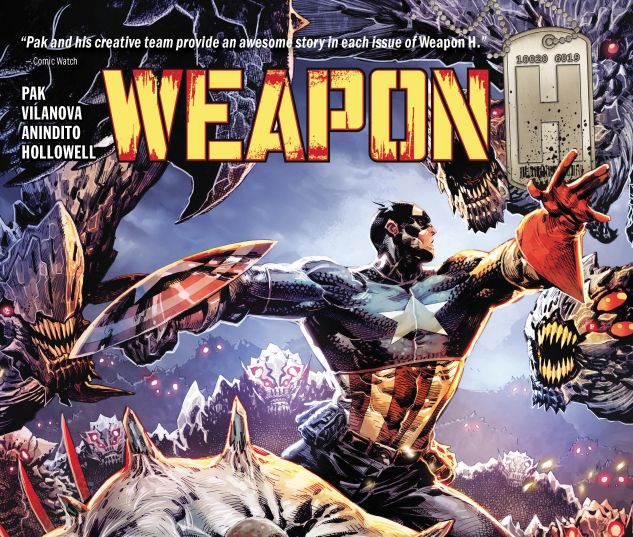 cover from WEAPON H VOL. 2 TPB (2019) #2