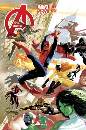 Avengers (2012) #3 (Avengers 50th Anniversary Variant)