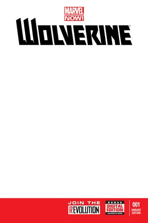 Wolverine (2013) #1 (Blank Cover Variant)