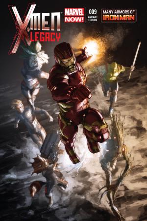 X-Men Legacy #9  (Iron Man Many Armors Variant)