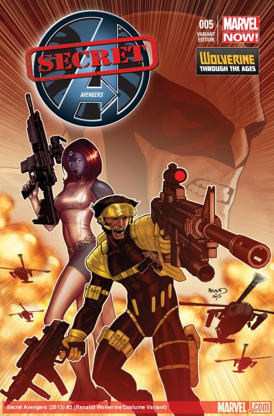 Secret Avengers (2013) #5 (Renaud Wolverine Costume Variant)