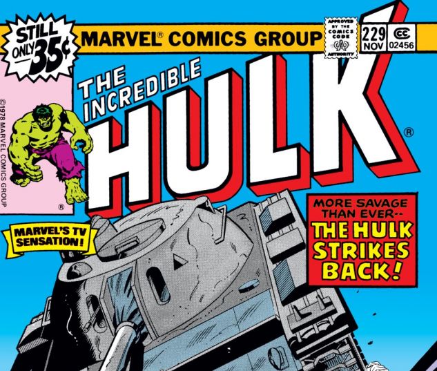 Incredible Hulk (1962) #229 Cover