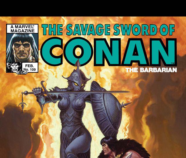 The Savage Sword of Conan #109