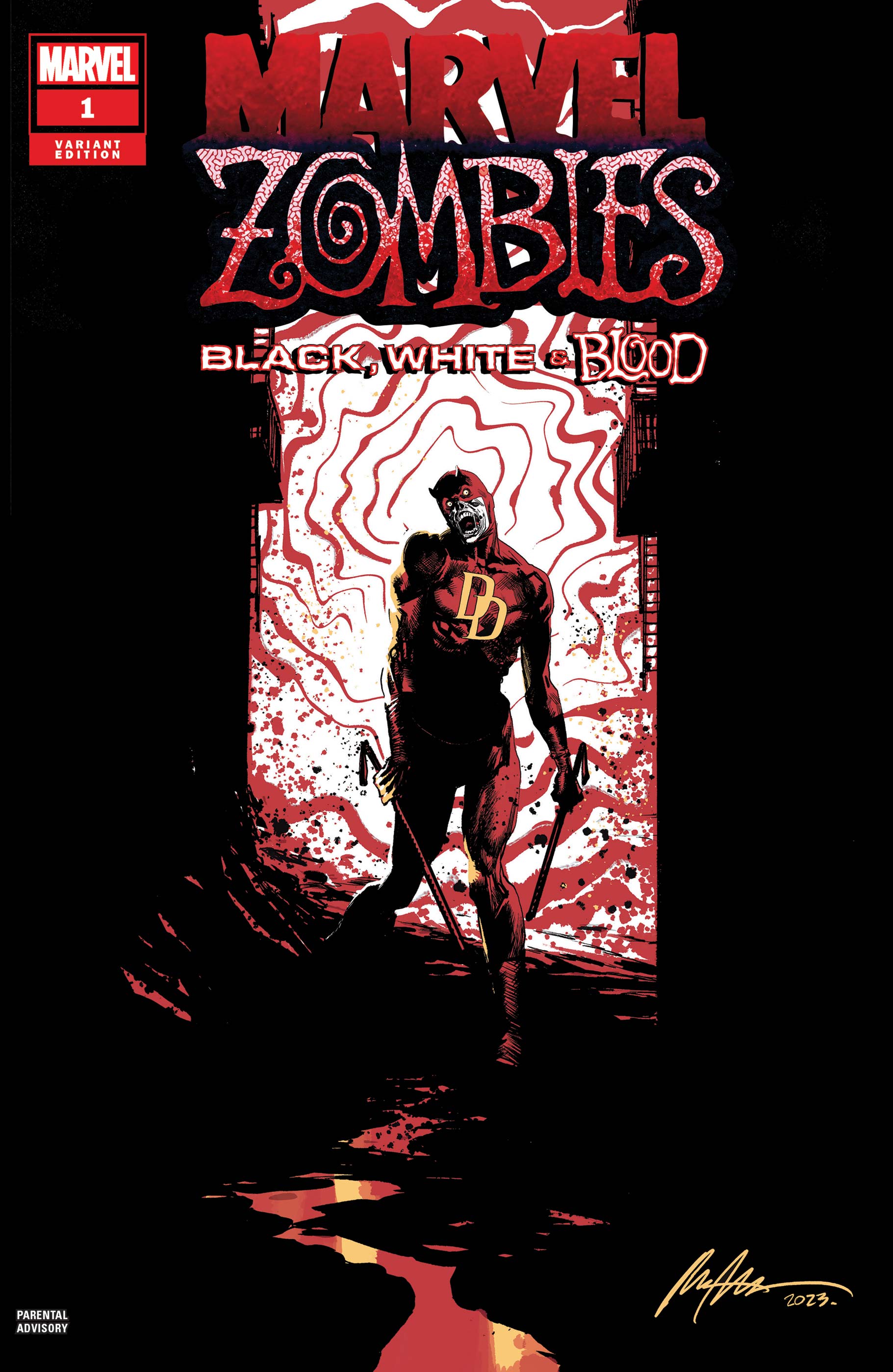 Marvel Zombies: Black, White & Blood (2023) #1 (Variant), Comic Issues