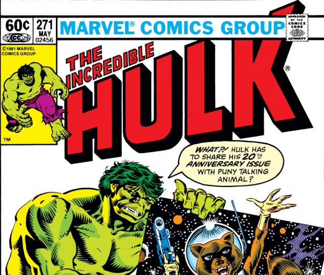 Incredible Hulk (1962) #271 Cover