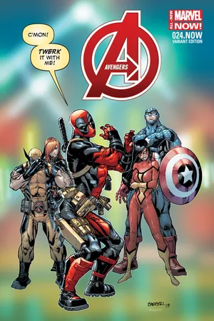 Avengers (2012) #24 (Barberi Deadpool Variant)