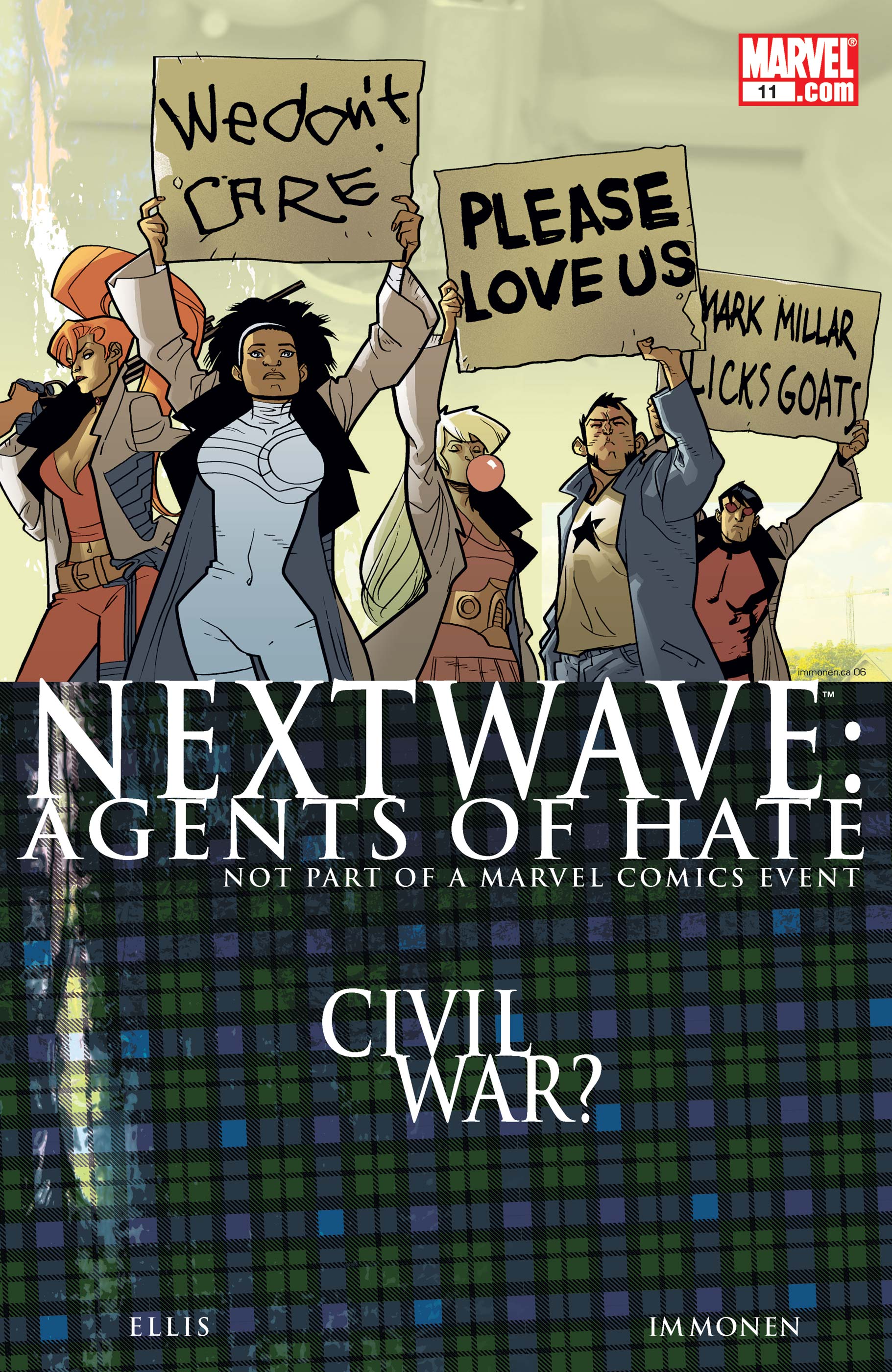 Nextwave agents of hate