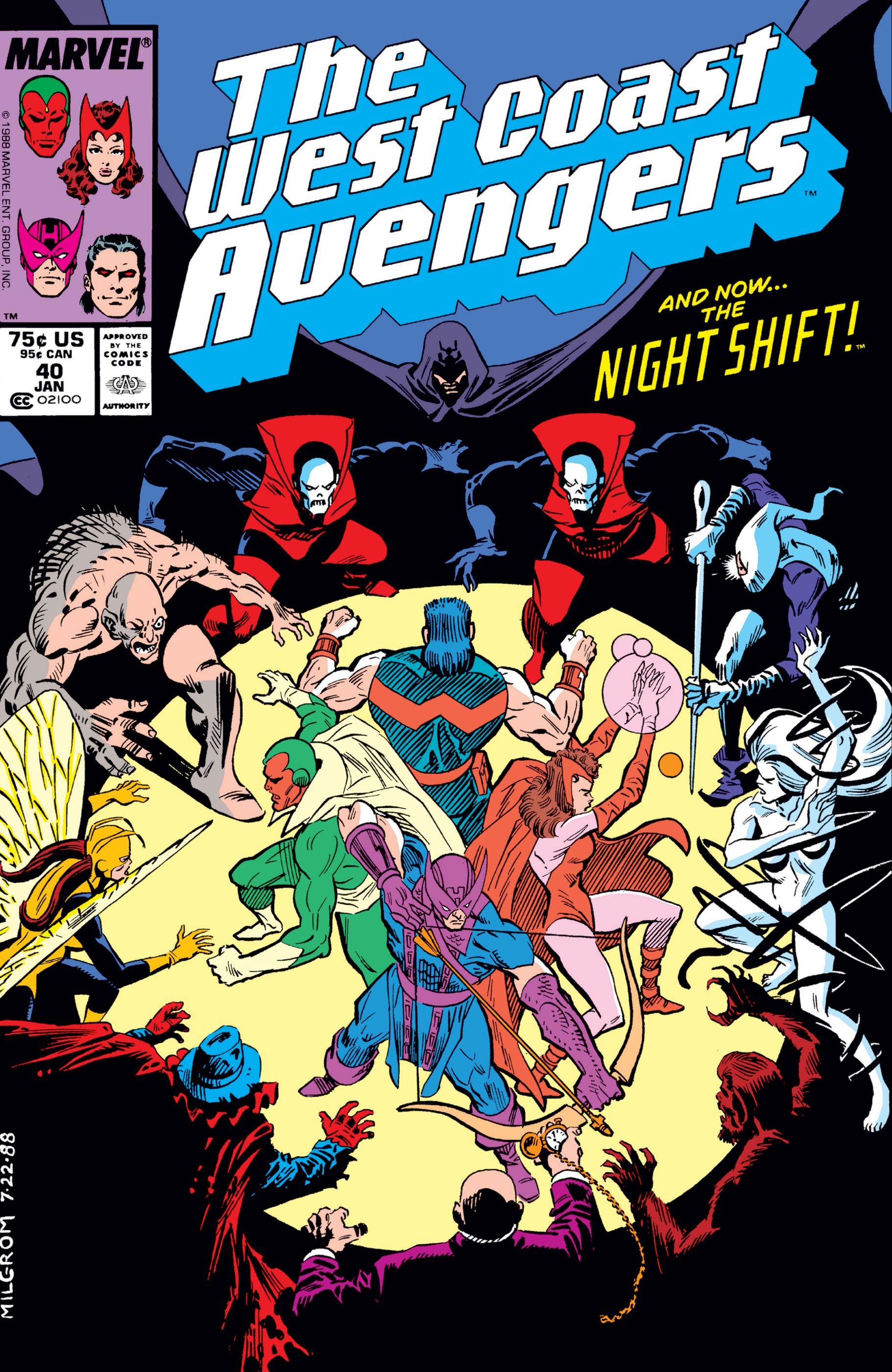 West Coast Avengers (1985) #40