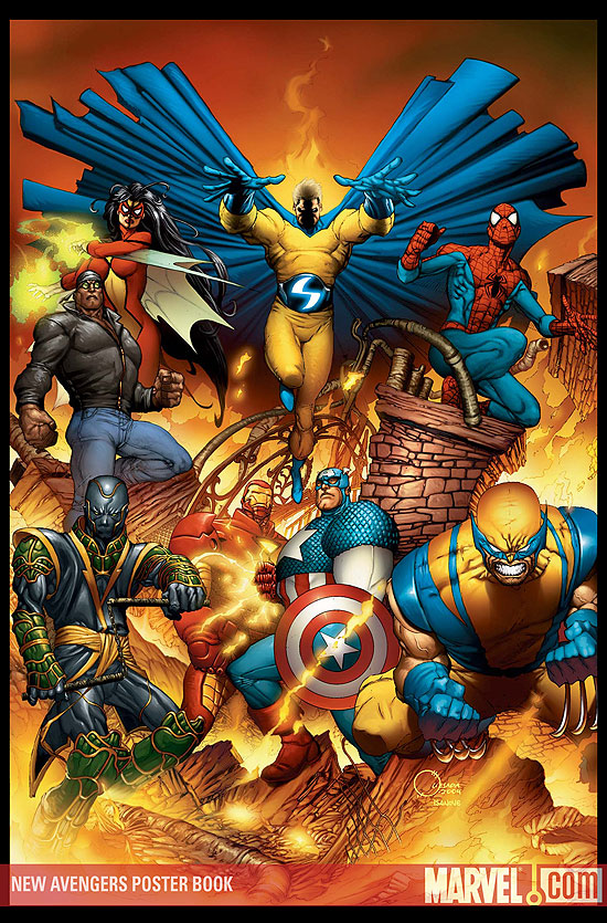 New Avengers Poster Book (2008)