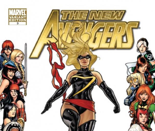 New Avengers #3 Women of Marvel variant cover by Joe Quinones