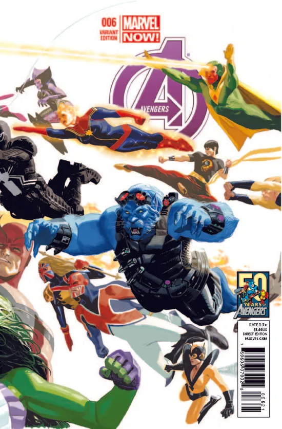 Avengers (2012) #6 (Avengers 50th Anniversary Variant) | Comic