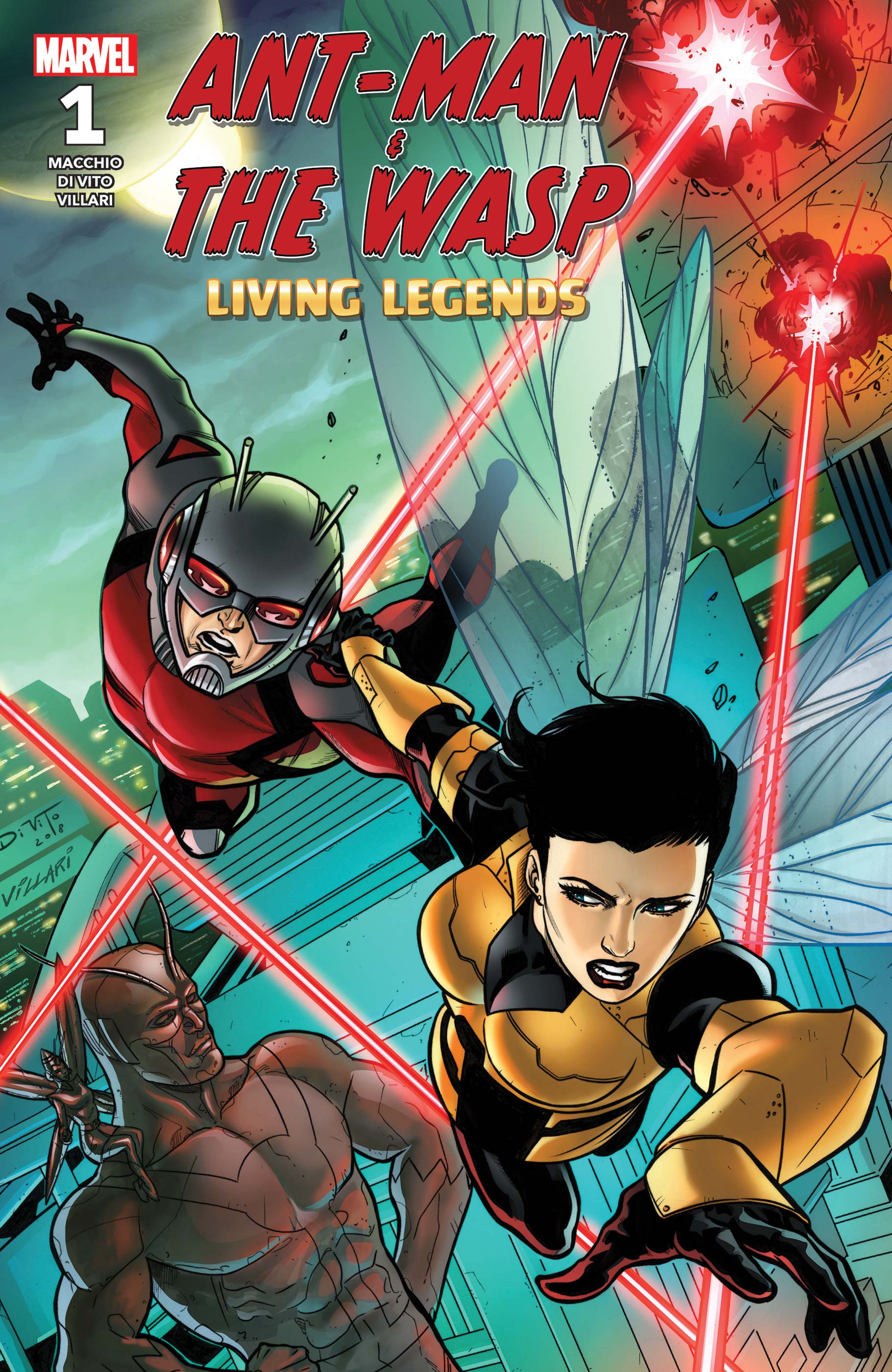 Ant-Man & the Wasp: Living Legends (2018) #1