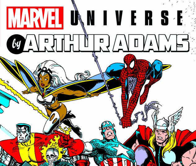 MARVEL UNIVERSE BY ARTHUR ADAMS OMNIBUS HC ARTHUR ADAMS WRAPAROUND COVER #1