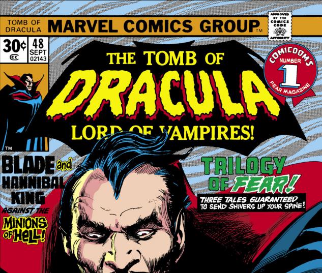 Tomb of Dracula (1972) #48 Cover