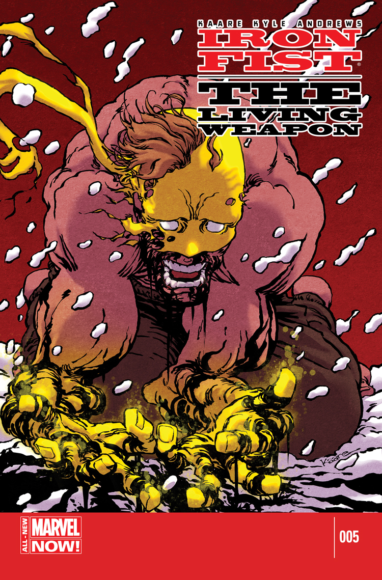 Andrews uses Iron Fist as 'The Living Weapon