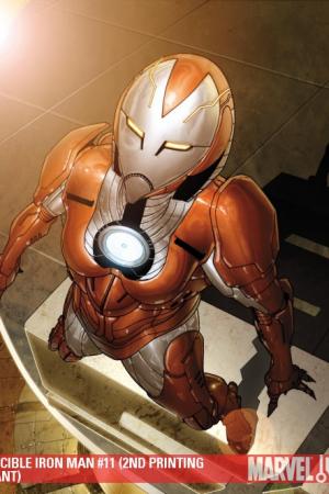 Invincible Iron Man (2008) #11 (2ND PRINTING VARIANT)