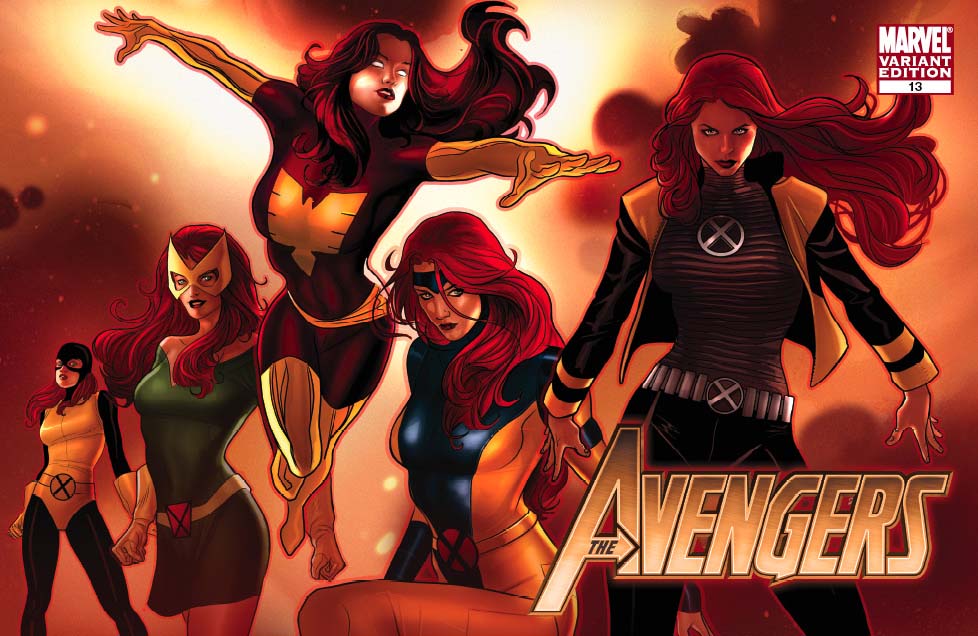 Avengers (2010) #13 (X-Men Art Variant)