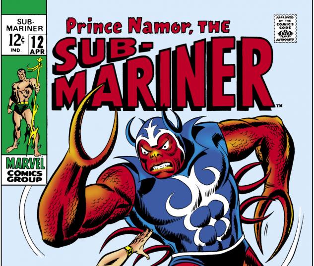 Sub-Mariner (1968) #12 Cover
