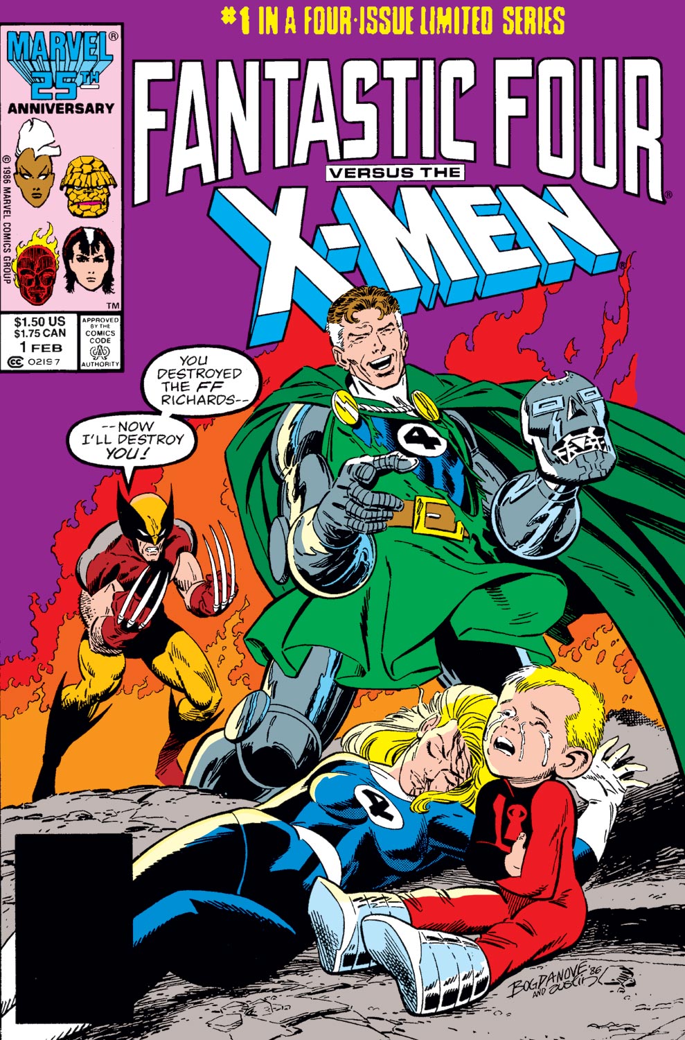 Fantastic Four Vs. X-Men (1987) #1