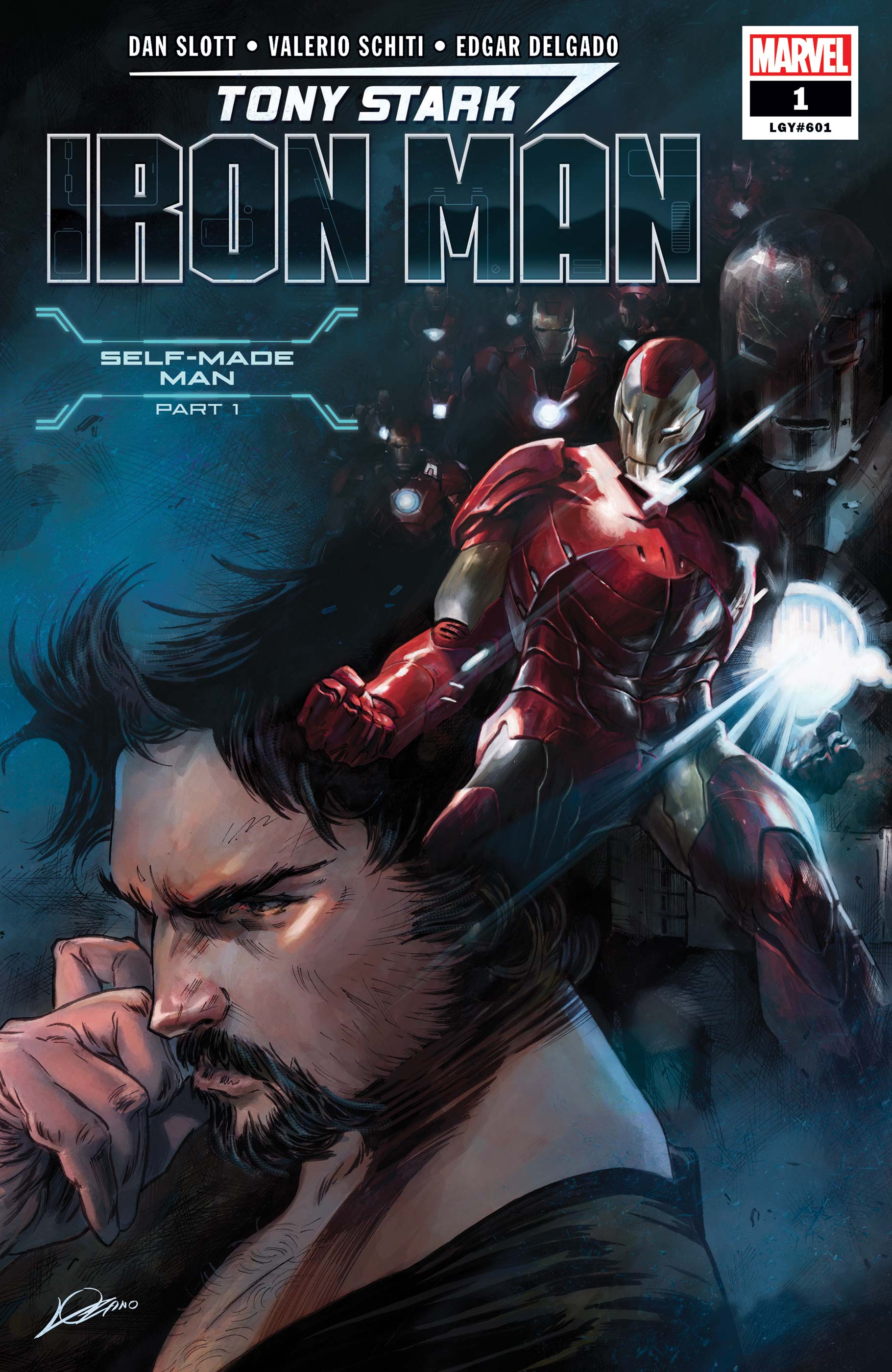 Iron man comic tony stark