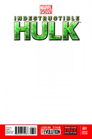 Indestructible Hulk (2012) #1 (Blank Cover Variant)