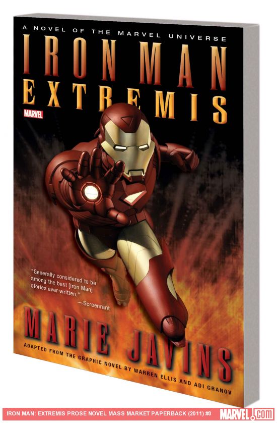 IRON MAN: EXTREMIS PROSE NOVEL MASS MARKET PAPERBACK (Trade Paperback)