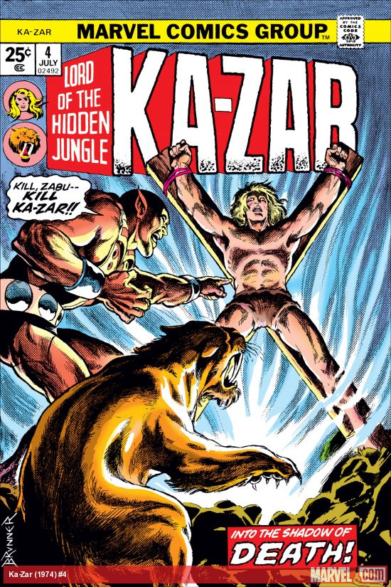 Ka-Zar (1974) #4