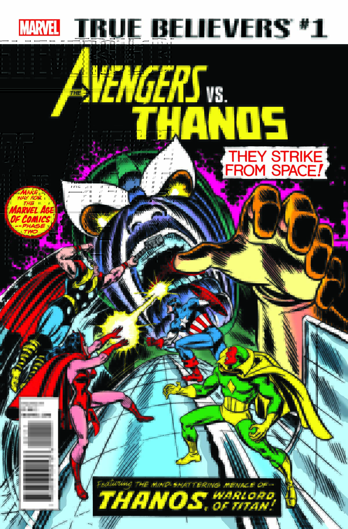 avengers vs thanos comic book