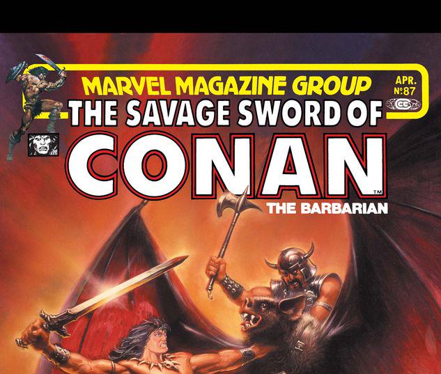 The Savage Sword of Conan #87