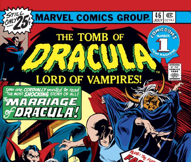 Tomb of Dracula (1972) #46 Cover