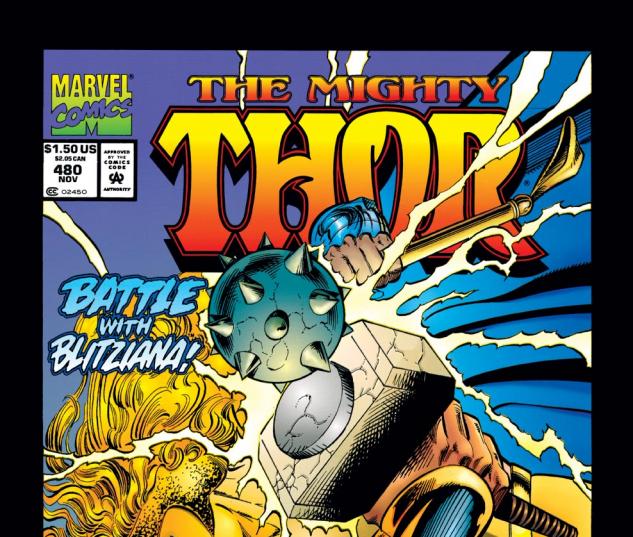 Thor (1966) #480 Cover