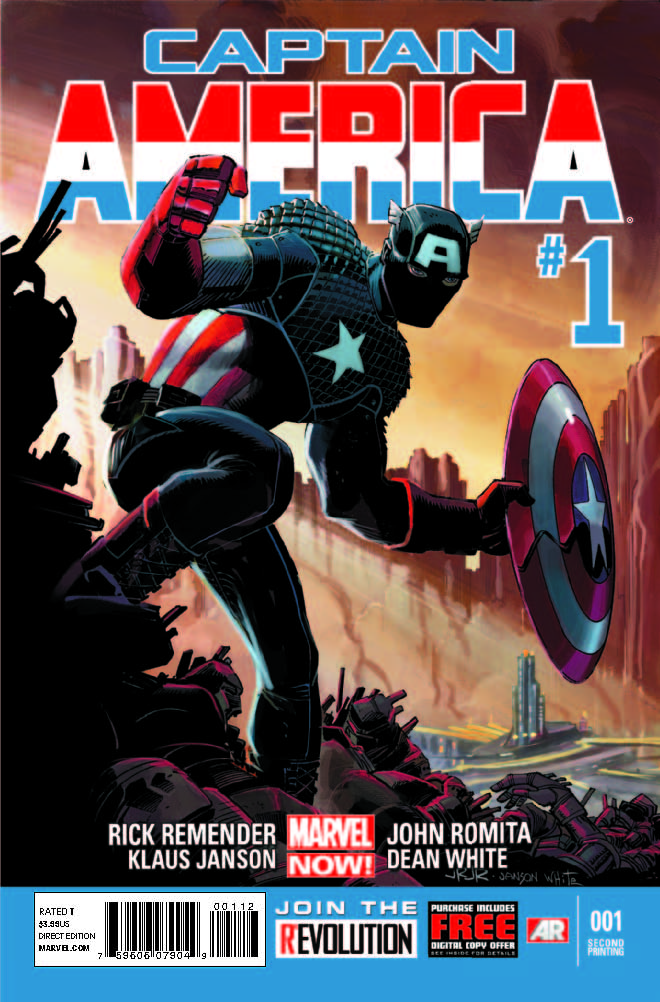 Captain America (2012) #1 (2nd Printing Variant)