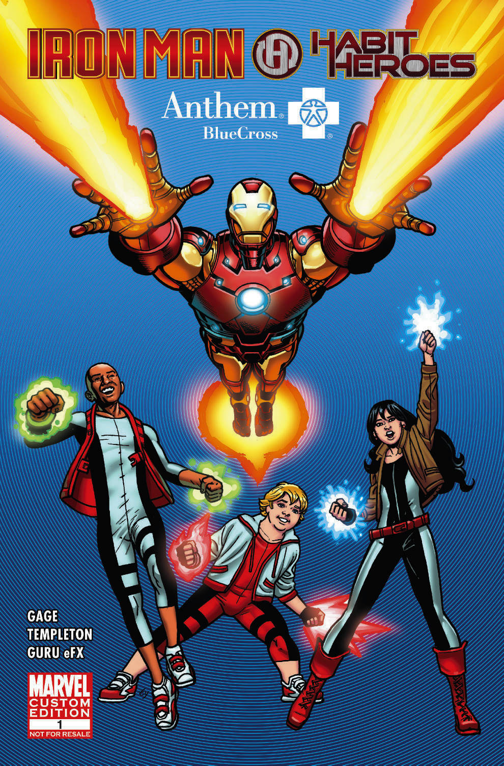 Anthem BlueCross Presents:  Iron Man & Habit Heroes (2013) #1