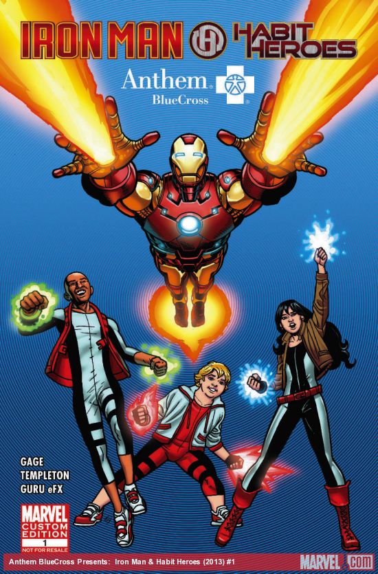Anthem BlueCross Presents:  Iron Man & Habit Heroes (2013) #1