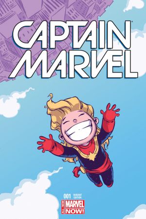 Captain Marvel #1  (Young Variant)