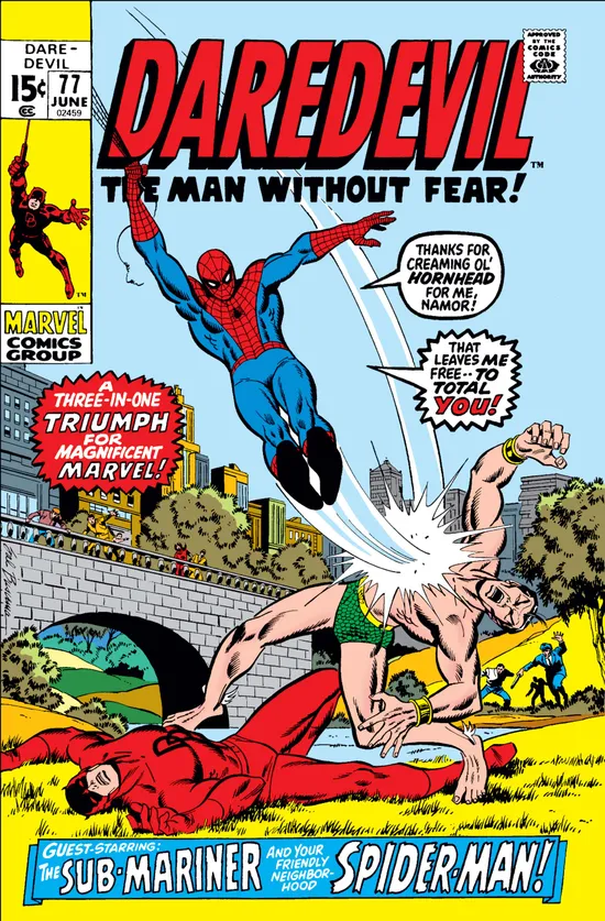 アメコミ Daredevil #77 Marvel スパイダーマン Xmen detail.webp