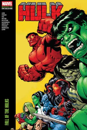 Couverture : Hulk Modern Era Epic Collection: Fall of the Hulks