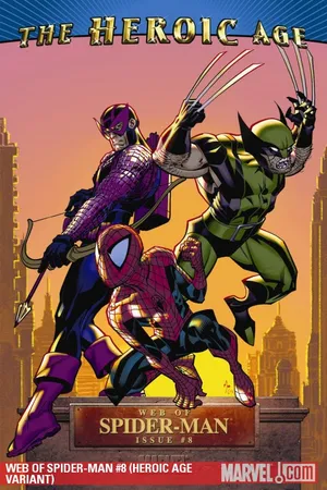 Web of Spider-Man (2009) #8 (HEROIC AGE VARIANT)
