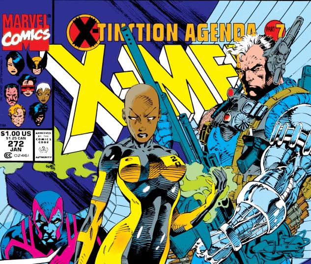 Uncanny X-Men (1963) #272 Cover