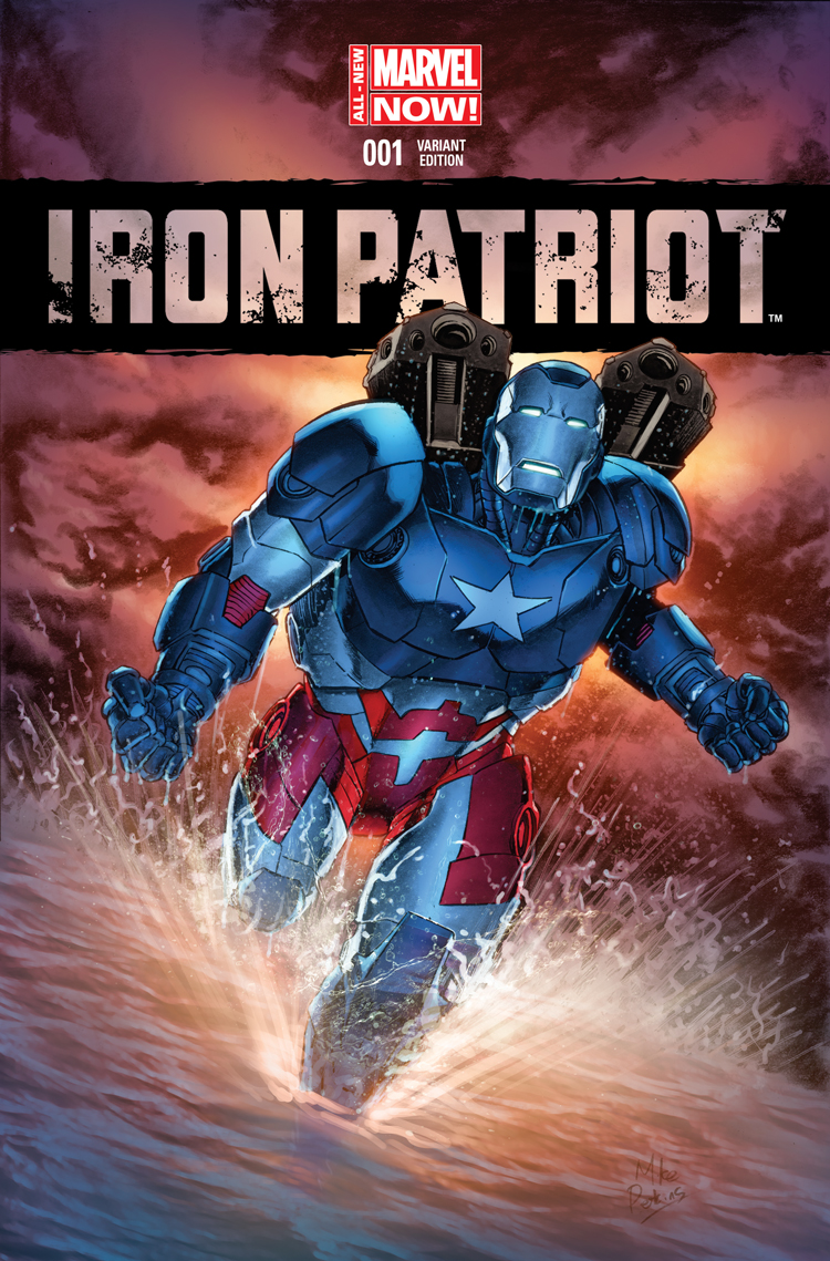 Iron Patriot (2014) #1 (Perkins Variant)