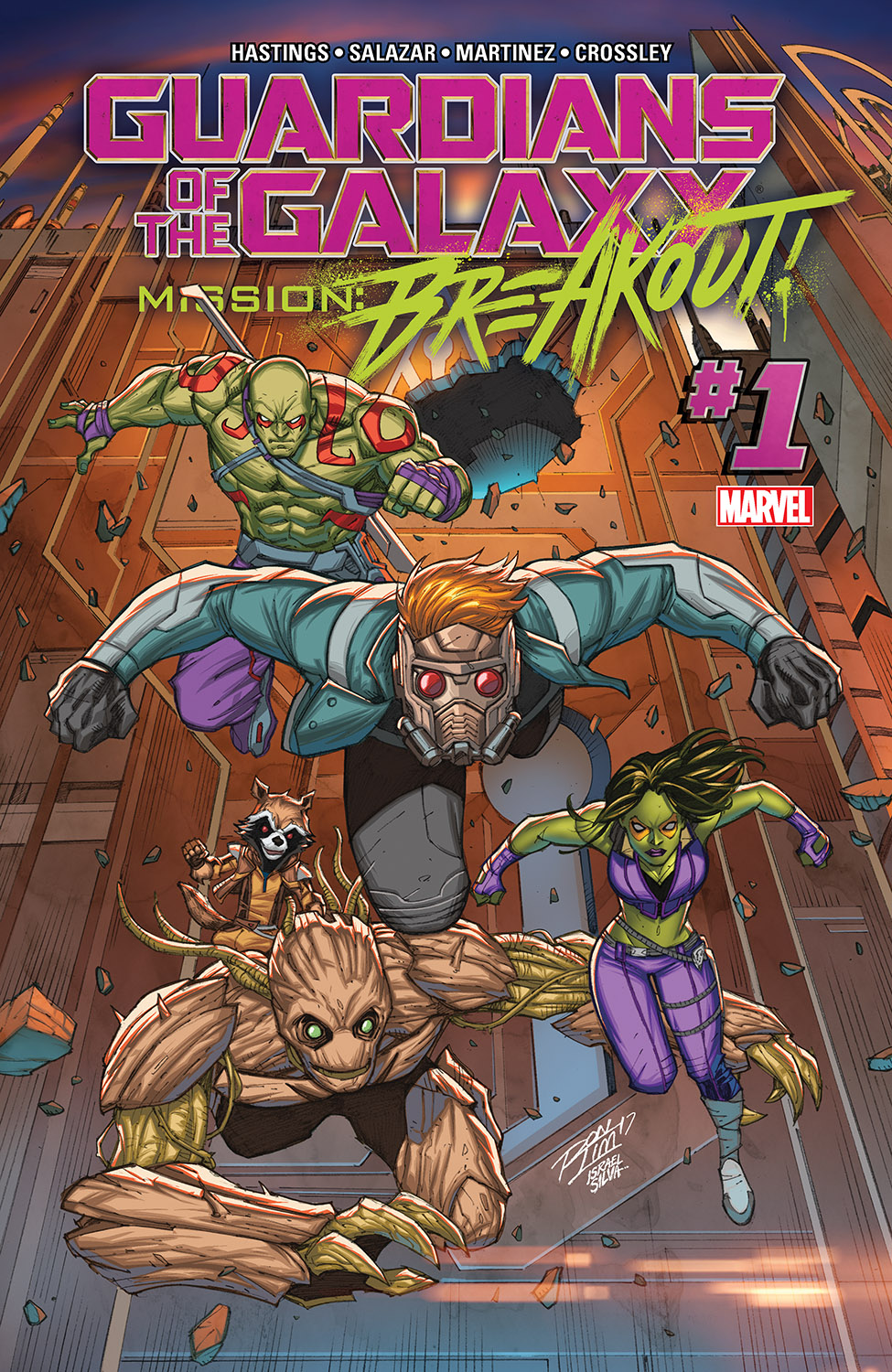 GUARDIANS OF THE GALAXY: MISSION BREAKOUT 1 (2017) #1